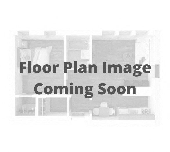 Floor plan for 2 beds, 1.5 baths, 1428 sqft